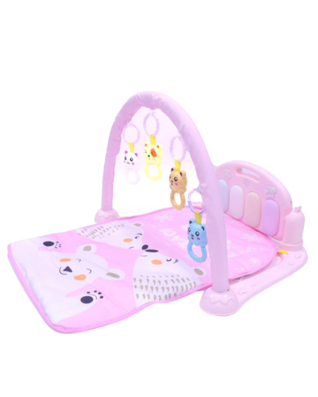 سجادة لعب أطفال مع قوس ألعاب معلّقة